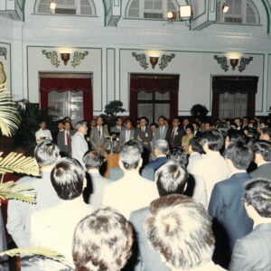 茶會招待國建會海內外學人-李總統照片冊-MOFA109179CF-2020-12--PH00003-005