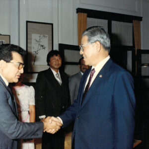 接待第一屆中華民國進步夥伴展外賓-李總統照片冊-MOFA109179CF-2020-12--PH00003-027