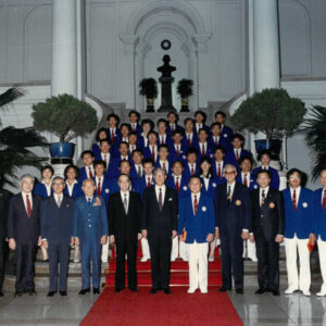 接見參加漢城奧運代表團-李總統照片冊-MOFA109179CF-2020-12--PH00003-065