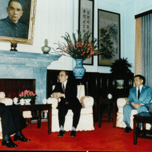 日本中日棒球隊中日隊代表伊藤闊头郭源治等人-李總統照片冊-MOFA109179CF-2020-12--PH00003-105