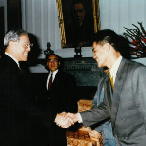 日本中日棒球隊中日隊代表伊藤闊头郭源治等人-李總統照片冊-MOFA109179CF-2020-12--PH00003-106