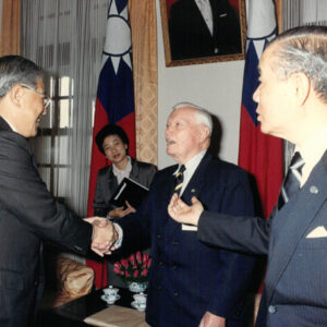 接見世界能源會議榮譽主席席斯勒-李總統照片冊-MOFA109179CF-2020-12--PH00003-120