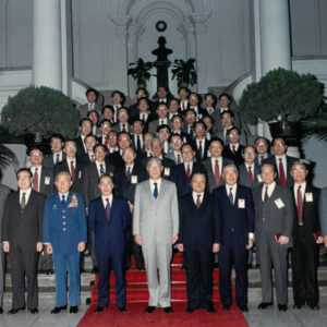 茶會款待近代工程研討會歸國學人-李總統照片冊-MOFA109179CF-2020-12--PH00003-133