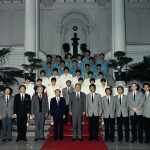 總統接見參加亞青盃籃球賽男女球隊-李總統照片冊-MOFA109179CF-2020-12--PH00005-048