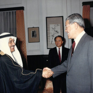 總統接見沙烏地阿拉伯王國財政部長阿巴赫爾先生-李總統照片冊-MOFA109179CF-2020-12--PH00006-107