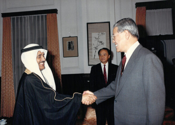 總統接見沙烏地阿拉伯王國財政部長阿巴赫爾先生-李總統照片冊-MOFA109179CF-2020-12--PH00006-107