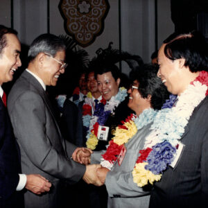 於總統府茶會款待七十九年全國模範勞工-李總統照片冊-MOFA109179CF-2020-12--PH00007-067