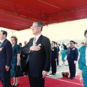 軍禮歡送巴國總統伉儷(於松山機場)-李總統照片冊-MOFA109179CF-2020-12--PH00007-115