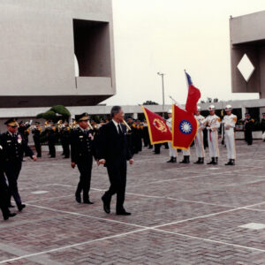 總統蒞臨中央警官學校致詞(於龜)-李總統照片冊-MOFA109179CF-2020-12--PH00007-132