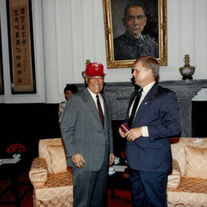 接見威斯康辛大學總統校長DR.K.A.SHAW夫婦-李總統照片冊-MOFA109179CF-2020-12--PH00008-061