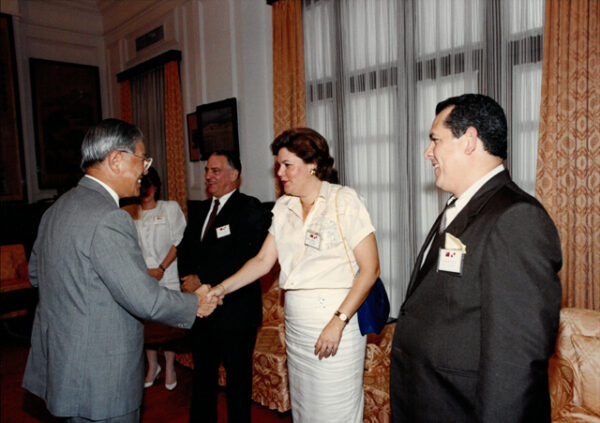 總統接見巴拿馬立法議會議長艾雷亞諾夫婦於總統府-李總統照片冊-MOFA109179CF-2020-12--PH00008-080