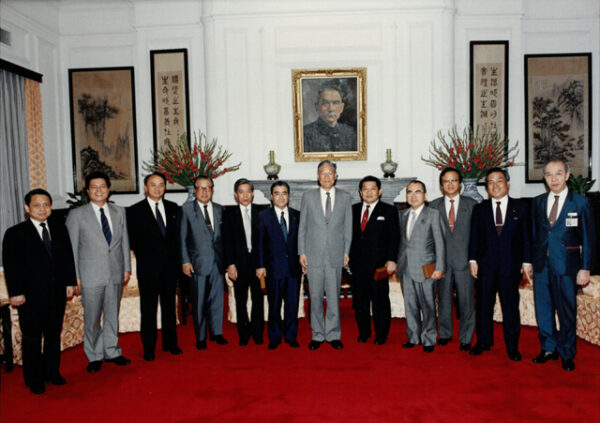 總統接見日本參眾議員訪華團大石千八等人-李總統照片冊-MOFA109179CF-2020-12--PH00008-082