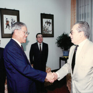 總統接見世界報社社長方舟夫婦於總統府-李總統照片冊-MOFA109179CF-2020-12--PH00008-138