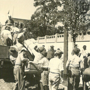 日俘登車 南京日俘迁出市-照片冊-MOFA109179CF-2020-12-PH00011-076