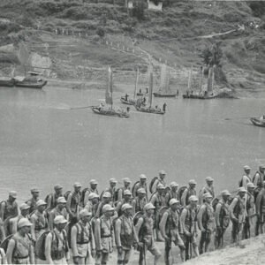 檢閱中之騎兵部隊 鄂西前線-照片冊-MOFA109179CF-2020-12-PH00011-095