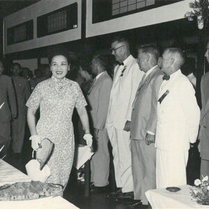 夫人招待聯合國遠東作物改良會議各國代表-照片冊-MOFA109179CF-2020-12-PH00011-108