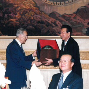 海基會大陸訪問團抵達北京中共國務院台灣事務辦公室主任陳雲林於人民大會堂宴請訪問團-海基會大陸訪問團照片集-MOFA109179CF-2020-12-PH00013-069