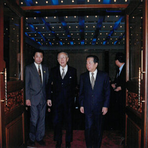 海基會大陸訪問團抵達北京於釣魚台賓館第十號樓會晤錢其琛先生-海基會大陸訪問團照片集-MOFA109179CF-2020-12-PH00013-077