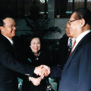 海基會大陸訪問團抵達北京於釣魚台賓館第十八號樓會晤江澤民先生-海基會大陸訪問團照片集-MOFA109179CF-2020-12-PH00013-088