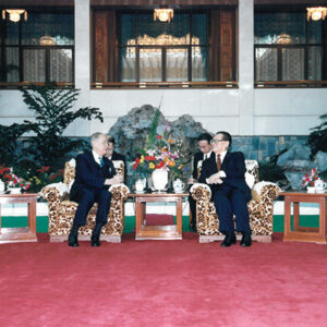 海基會大陸訪問團抵達北京於釣魚台賓館第十八號樓會晤江澤民先生-海基會大陸訪問團照片集-MOFA109179CF-2020-12-PH00013-090