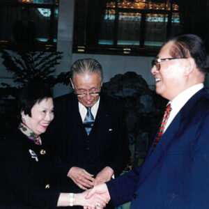 海基會大陸訪問團抵達北京於釣魚台賓館第十八號樓會晤江澤民先生-海基會大陸訪問團照片集-MOFA109179CF-2020-12-PH00013-091