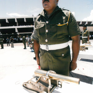 參訪團抵達貝里斯國際機場 接受軍禮歡迎 貝里斯-陳水扁總統活動照片-MOFA109179CF-2020-12-PH00014-027