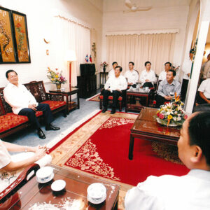 會見旅貝僑領並致贈僑團經費 貝里斯-陳水扁總統活動照片-MOFA109179CF-2020-12-PH00014-090