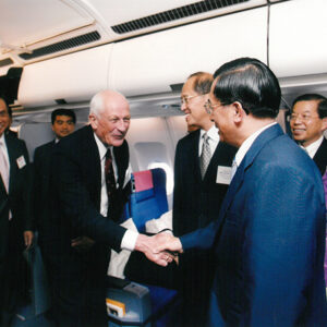 李大維代表暨AIT代理理事主席浦威廉等至西雅圖機場歡迎參訪團 美國西雅圖-陳水扁總統活動照片-MOFA109179CF-2020-12-PH00014-118