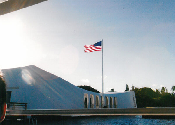 參觀亞利桑那紀念館 美國夏威夷-陳水扁總統訪中南美過境美國-MOFA109179CF-2020-12-PH00015-010