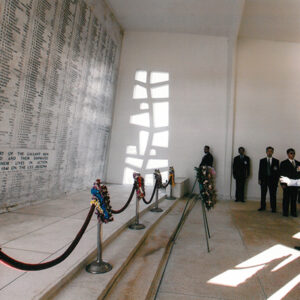 參觀亞利桑那紀念館 美國夏威夷-陳水扁總統訪中南美過境美國-MOFA109179CF-2020-12-PH00015-020