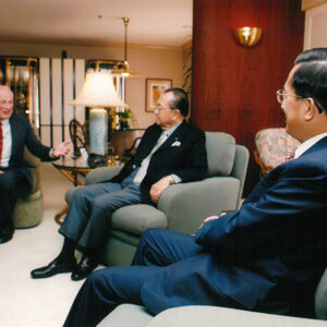 接見AIT代理理事主席浦威廉 美國夏威夷-陳水扁總統訪中南美過境美國-MOFA109179CF-2020-12-PH00015-026