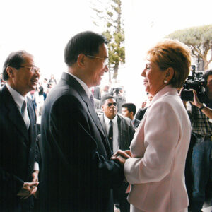 拜會巴國現任總統莫絲柯索女士 巴拿馬-陳水扁總統訪中南美過境美國-MOFA109179CF-2020-12-PH00015-062