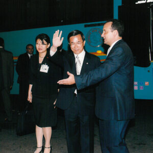 出席「巴國現任總統莫絲柯索總統晚宴」 巴拿馬-陳水扁總統訪中南美過境美國-MOFA109179CF-2020-12-PH00015-070