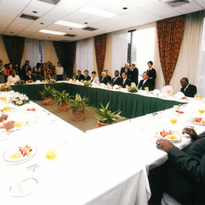 與友邦元首或特使早餐敘 巴拿馬-陳水扁總統訪中南美過境美國-MOFA109179CF-2020-12-PH00015-080