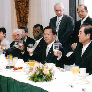 與友邦元首或特使早餐敘 巴拿馬-陳水扁總統訪中南美過境美國-MOFA109179CF-2020-12-PH00015-082