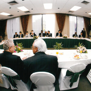 與友邦元首或特使早餐敘 巴拿馬-陳水扁總統訪中南美過境美國-MOFA109179CF-2020-12-PH00015-089