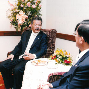 與多明尼加總統Leonel Fernandez閣下雙邊會晤 巴拿馬-陳水扁總統訪中南美過境美國-MOFA109179CF-2020-12-PH00015-102