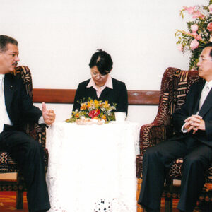 與多明尼加總統Leonel Fernandez閣下雙邊會晤 巴拿馬-陳水扁總統訪中南美過境美國-MOFA109179CF-2020-12-PH00015-103