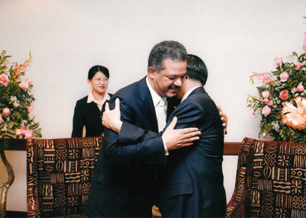 與多明尼加總統Leonel Fernandez閣下雙邊會晤 巴拿馬-陳水扁總統訪中南美過境美國-MOFA109179CF-2020-12-PH00015-104