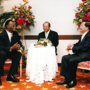 與海地總統Boniface Alexandre閣下雙邊會晤 巴拿馬-陳水扁總統訪中南美過境美國-MOFA109179CF-2020-12-PH00015-109