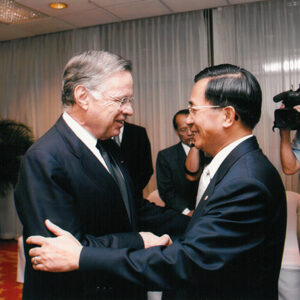 與美洲國家組織新任秘書長Miguel Angel Rodrigeuz雙邊會晤 巴拿馬-陳水扁總統訪中南美過境美國-MOFA109179CF-2020-12-PH00015-115