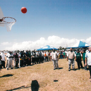 出席「我貸款貝國興建之室內體育館破土典禮」 貝里斯-陳水扁總統訪中南美過境美國-MOFA109179CF-2020-12-PH00015-135