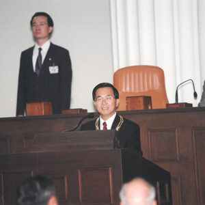 陳水扁總統於尼加拉瓜接受尼國國會贈勳並發表演說-第一次出訪-民主外交、友誼之旅-MOFA109179CF-2020-12-PH00016-007