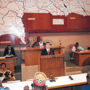 陳水扁總統於布吉納法索國會發表演說-第一次出訪-民主外交、友誼之旅-MOFA109179CF-2020-12-PH00016-020