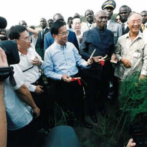 陳水扁總統於塞內加爾主持我國農業技術團桑嘉剛新團部及達卡多功能農業訓練中心落成典禮-第三次出訪-合作互助、關懷之旅-MOFA109179CF-2020-12-PH00016-038