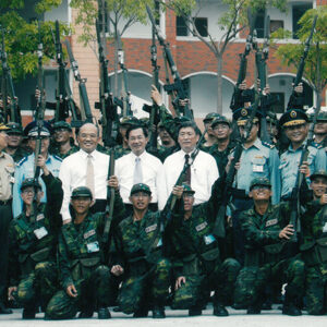 視導大內旅受訓士兵生活設施及訓練情形-陳水扁總統活動照片及吳淑珍女士參加2004年帕運活動照片-MOFA109179CF-2020-12-PH00017-019