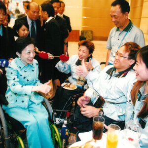 夫人主持正式酒會-陳水扁總統活動照片及吳淑珍女士參加2004年帕運活動照片-MOFA109179CF-2020-12-PH00017-108