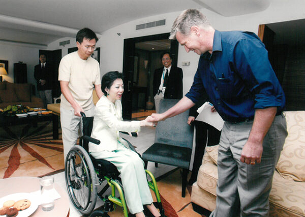 夫人接受國際媒體專訪之二-陳水扁總統活動照片及吳淑珍女士參加2004年帕運活動照片-MOFA109179CF-2020-12-PH00017-117
