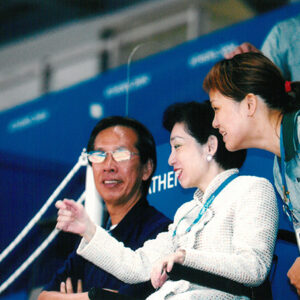 夫人赴柔道賽場為我國選手加油-陳水扁總統活動照片及吳淑珍女士參加2004年帕運活動照片-MOFA109179CF-2020-12-PH00017-120