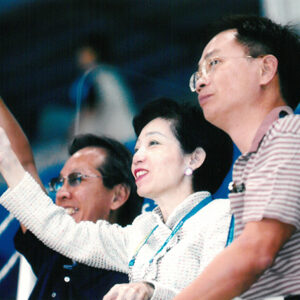 夫人赴柔道賽場為我國選手加油-陳水扁總統活動照片及吳淑珍女士參加2004年帕運活動照片-MOFA109179CF-2020-12-PH00017-121